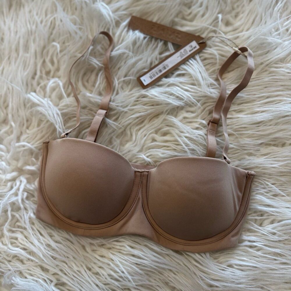 Skims Fits Everybody Strapless Bra Clay Size 30C - Picture 4 of 9